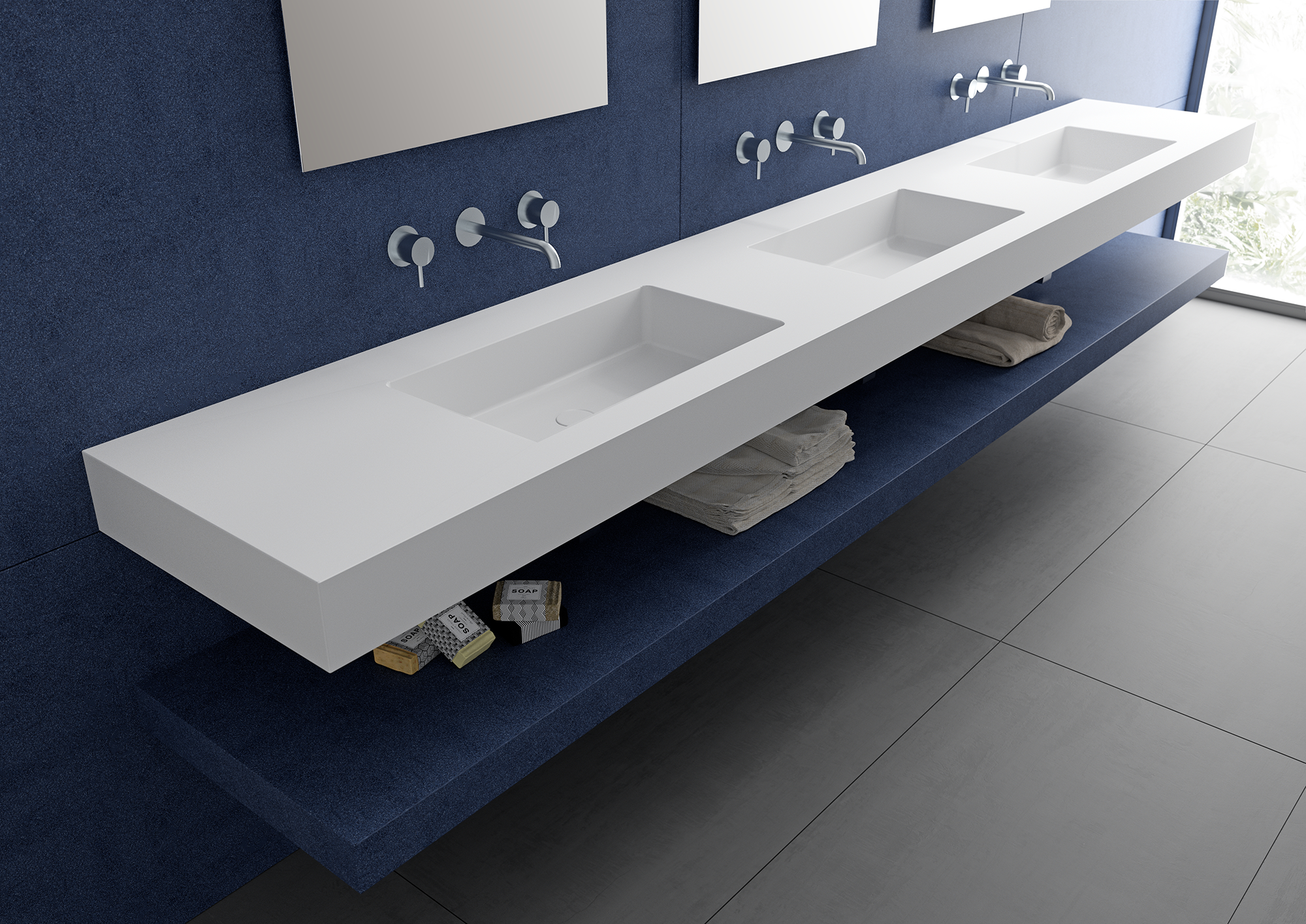 Midnight Pearl, HIMACS - Solid Surface Countertops | LX Hausys US